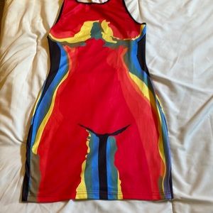 Dress Multi colored dress